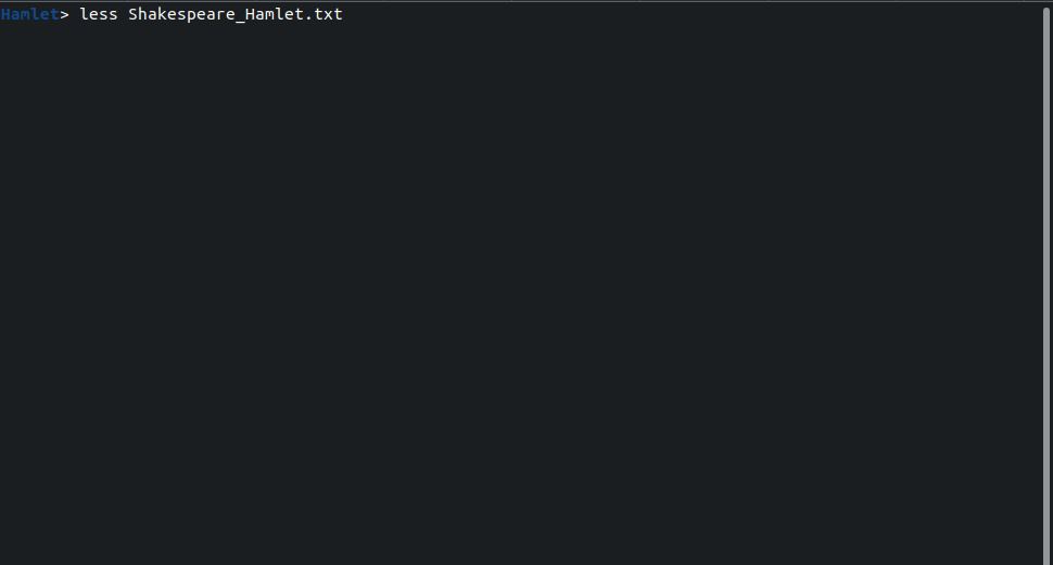 Starting a screen session.