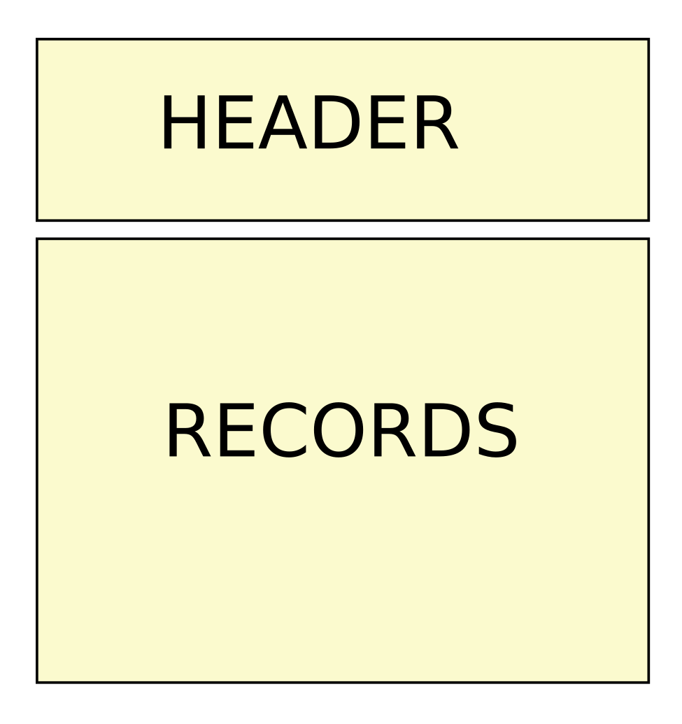 Structure of a VCF file.
